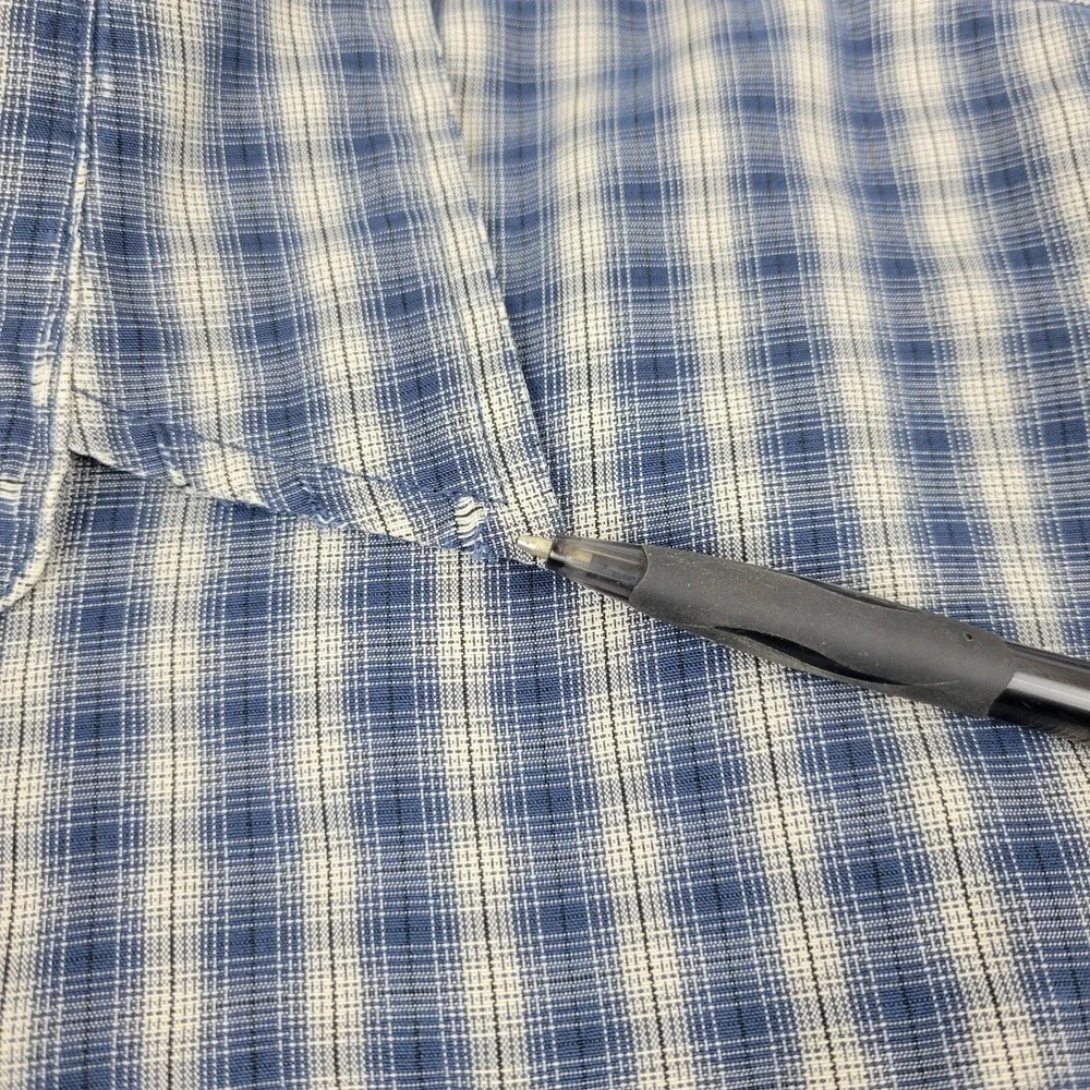 The‎ North Face Button Up Hiking Shirt Mens XXL 2XL Worn Distressed Stained
